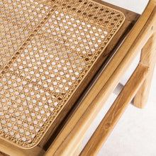 Load image into Gallery viewer, Breeze Djawa Solid Teak and Natural Cane Chair - breezehomeau