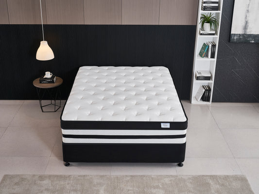 Breeze® Ultimate Plush Euro Top Pocket Mattress 35cm - breezehomeau