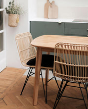 Load image into Gallery viewer, Breeze Gili Natural Rattan Dining Chair Set of 2.
