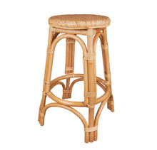 Load image into Gallery viewer, Breeze Nyang Natural Rattan 66cm Counter Stool Set of 2 - breezehomeau