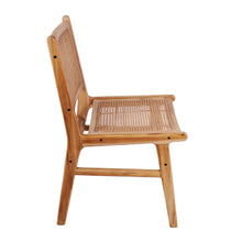Load image into Gallery viewer, Breeze Djawa Solid Teak and Natural Cane Chair - breezehomeau
