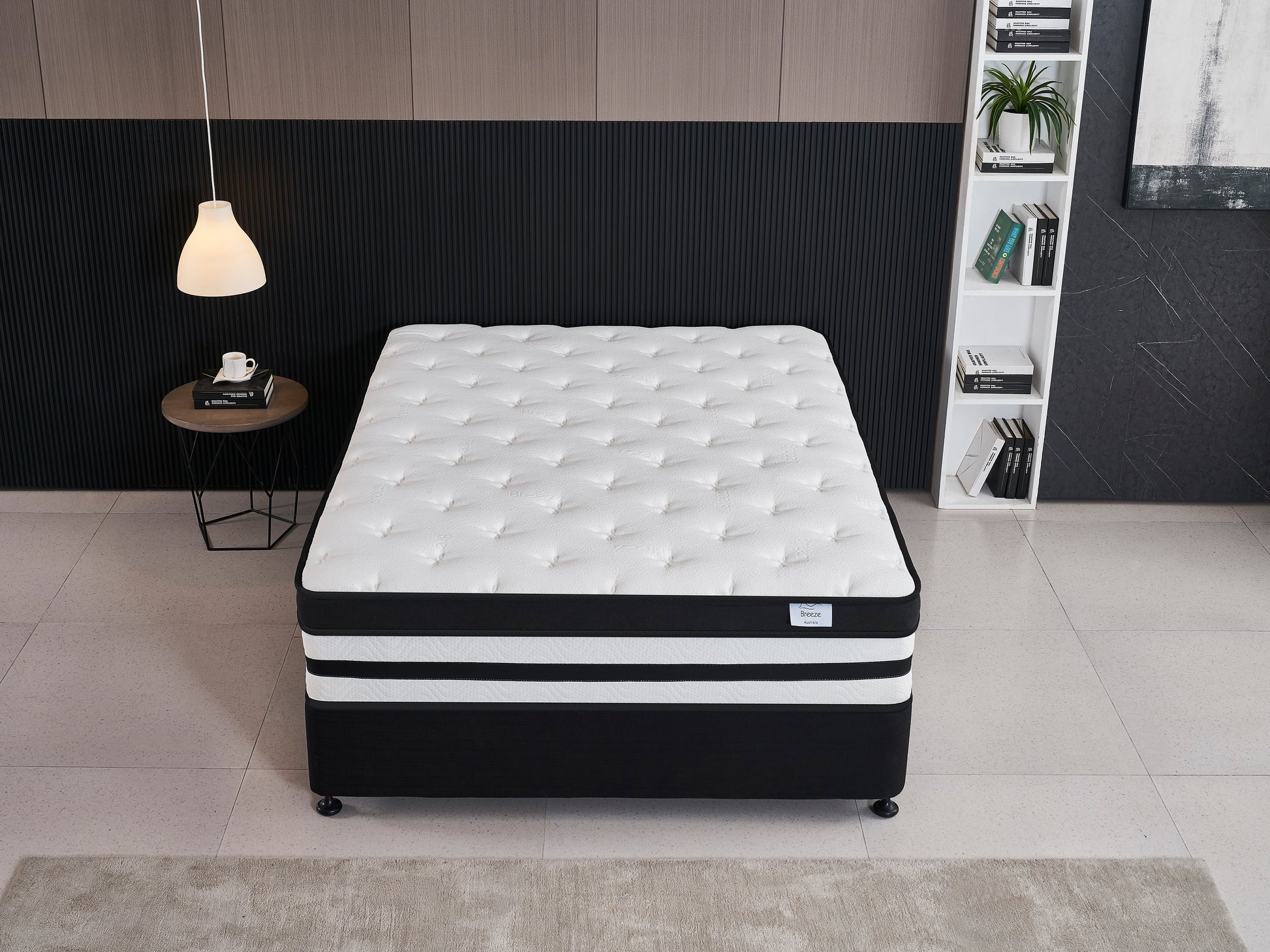 Breeze® Ultimate Plush Euro Top Pocket Mattress 35cm - breezehomeau