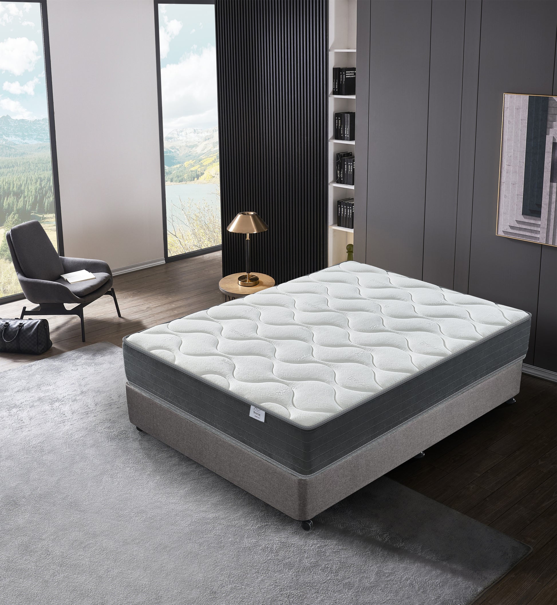 Breeze® Signature Firm Double-Sided Flippable Pocket Spring Mattress 30cm - breezehomeau