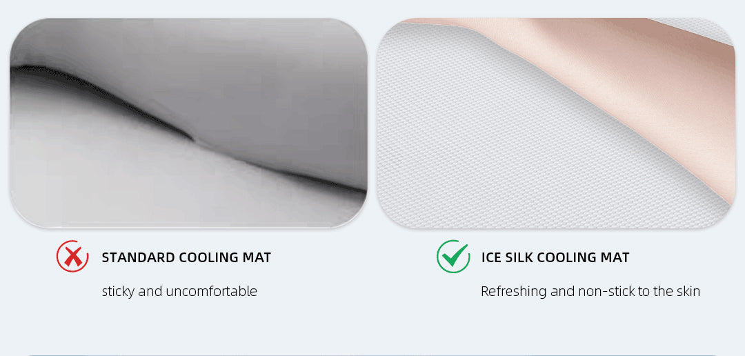 Breeze Premium Mattress Bed Ice Silk Cooling Set - breezehomeau