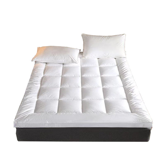 Breeze Premium Organic Cotton Ultimate Comfort Mattress Topper Queen Size - breezehomeau