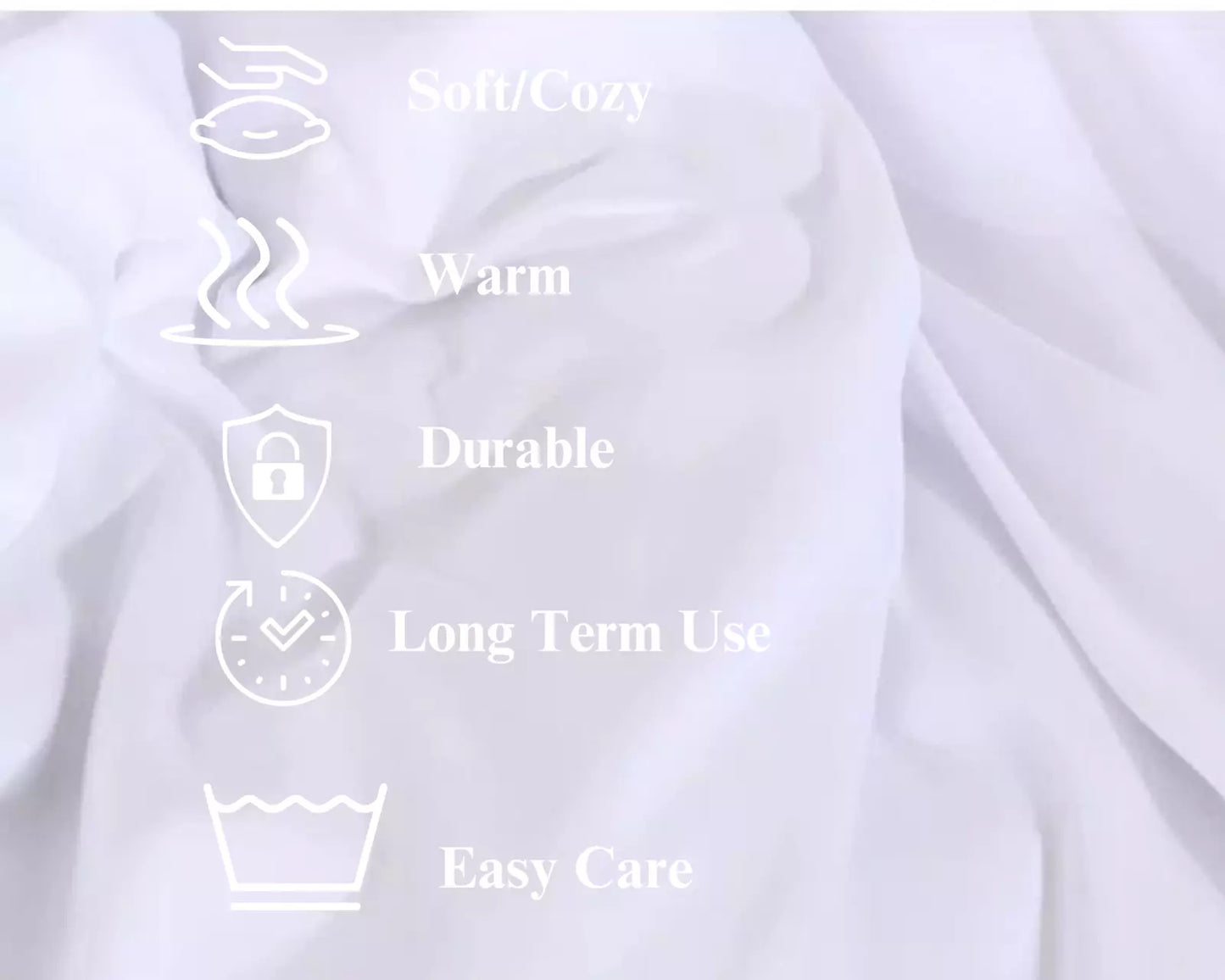 Breeze Premium Cotton White Quilt Cover - breezehomeau