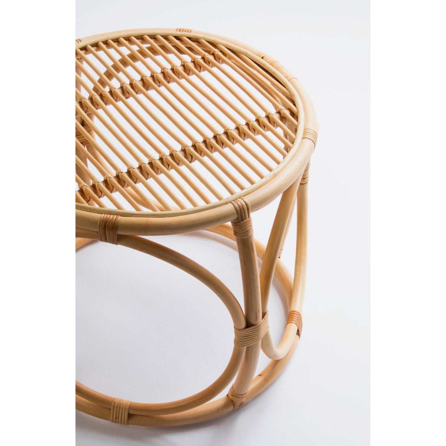 Breeze Dadu D45 Natural Rattan Side Table Bedside.