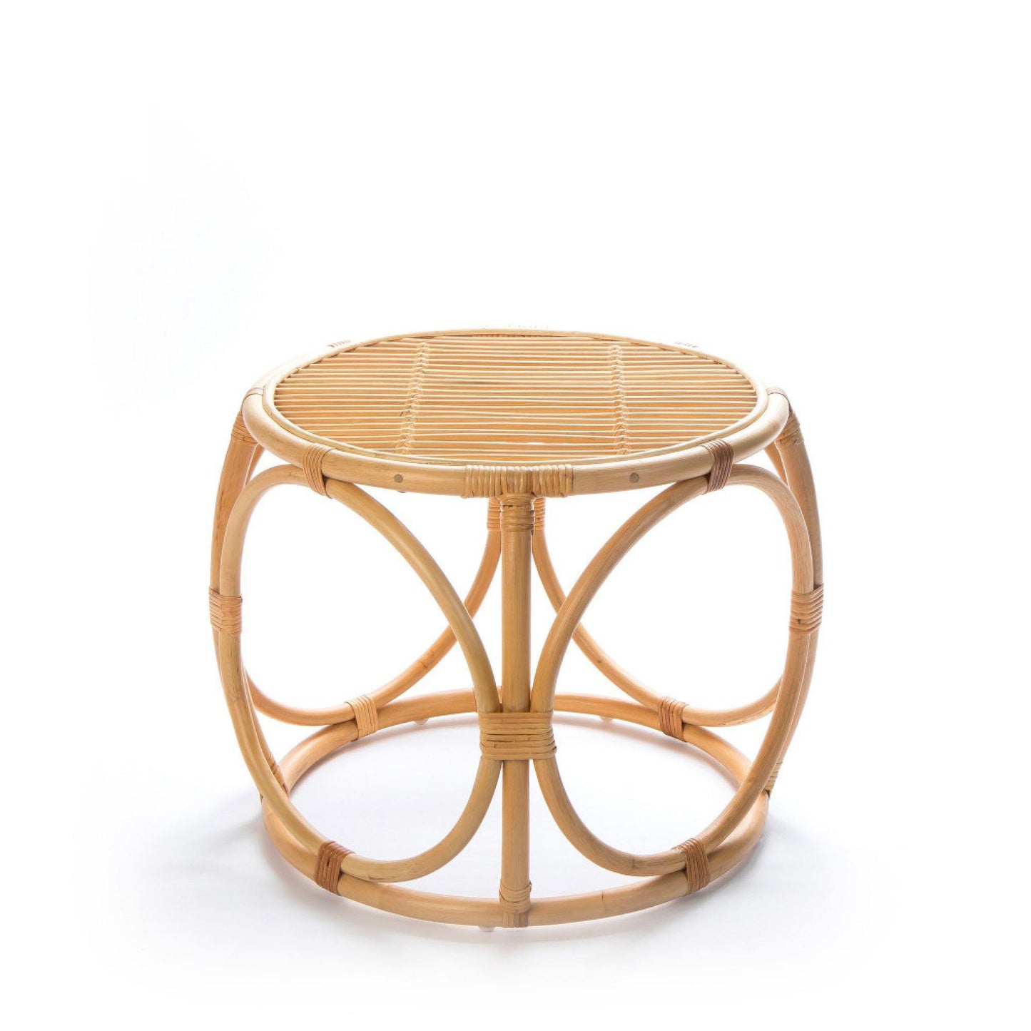 Breeze Dadu D45 Natural Rattan Side Table Bedside.