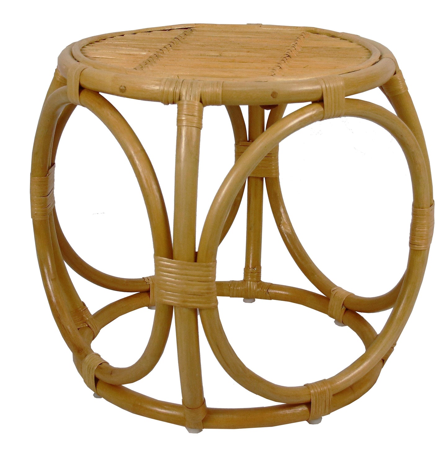 Breeze Dadu D45 Natural Rattan Side Table Bedside.