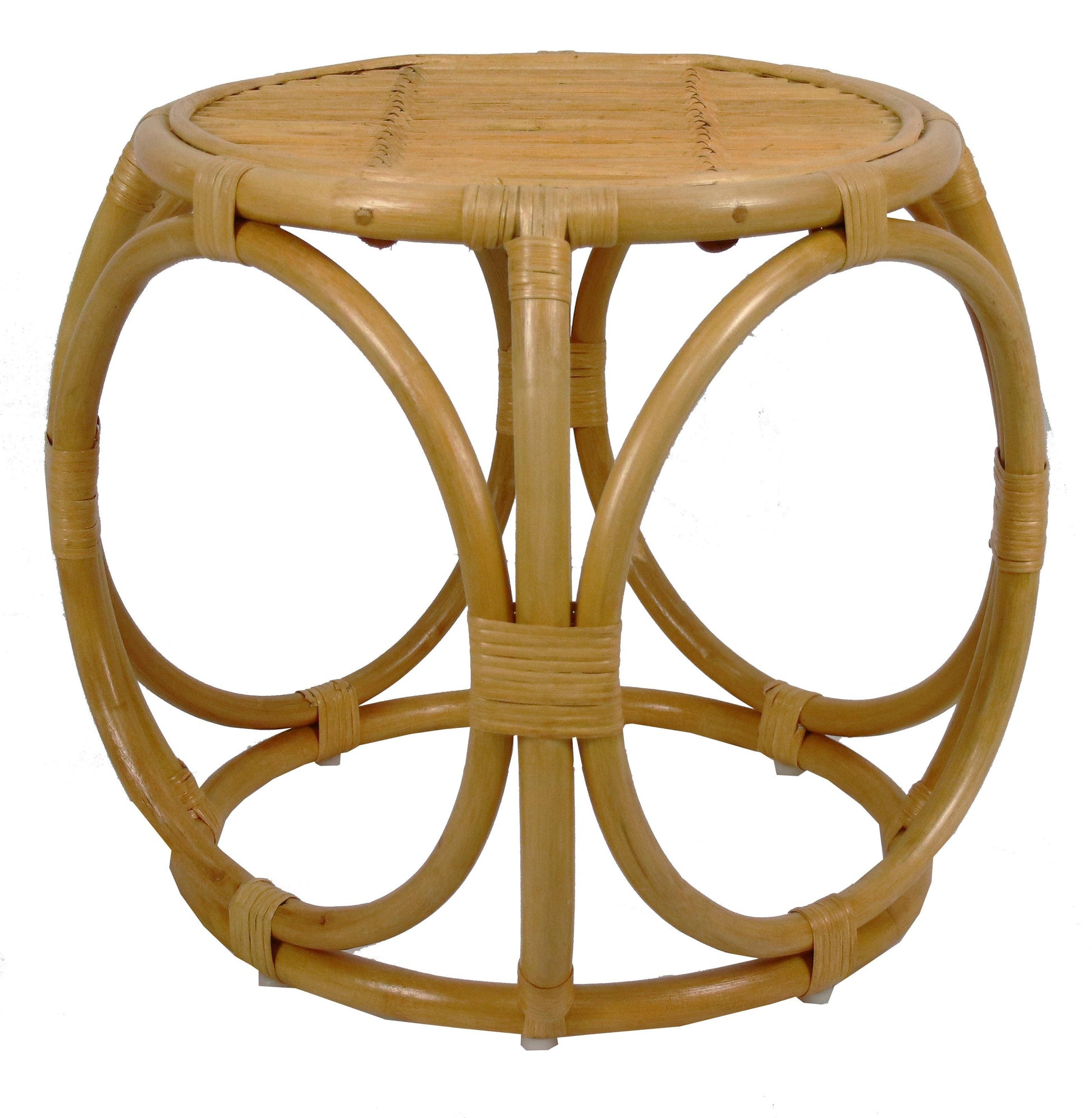 Breeze Dadu D45 Natural Rattan Side Table Bedside.