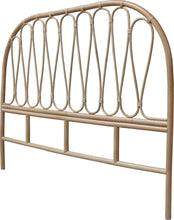 Load image into Gallery viewer, Breeze Melanie Queen Size Natural Rattan Headboard Bedhead.
