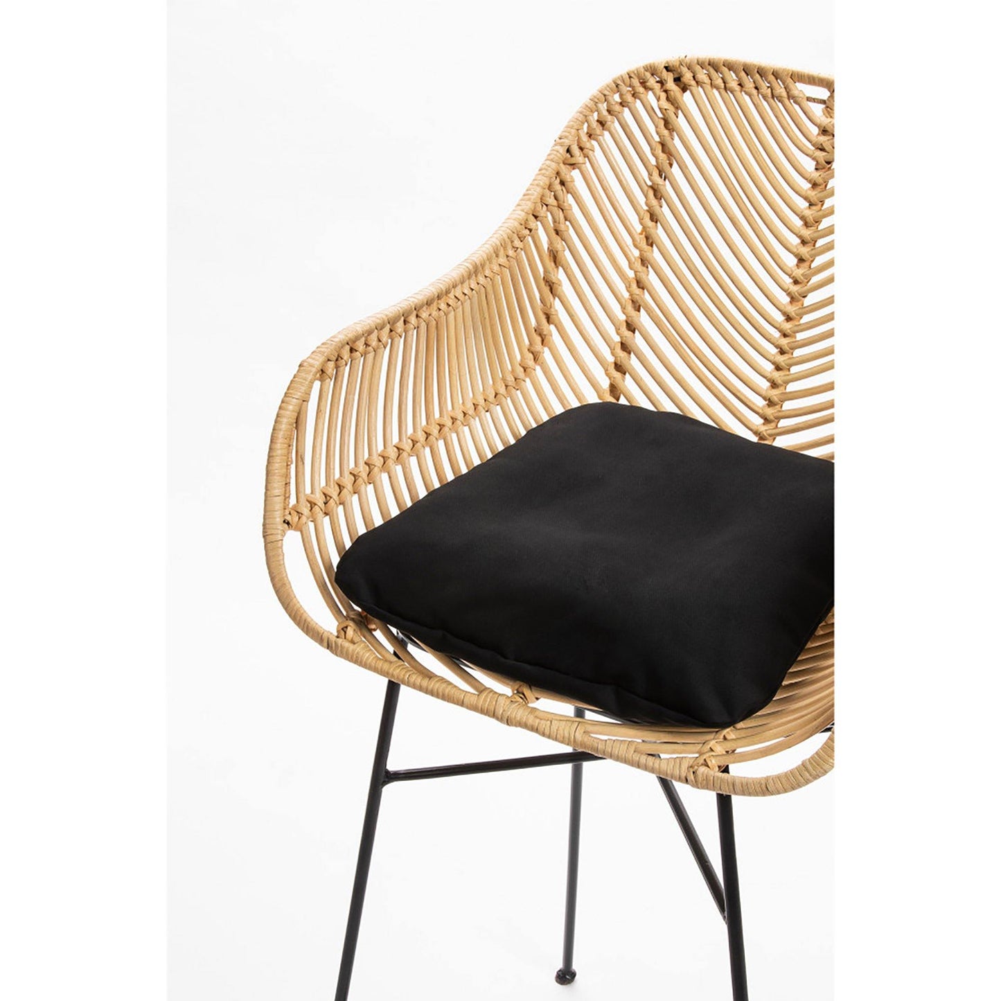Breeze Komodo Natural Rattan 66cm Counter Stool Set of 2.