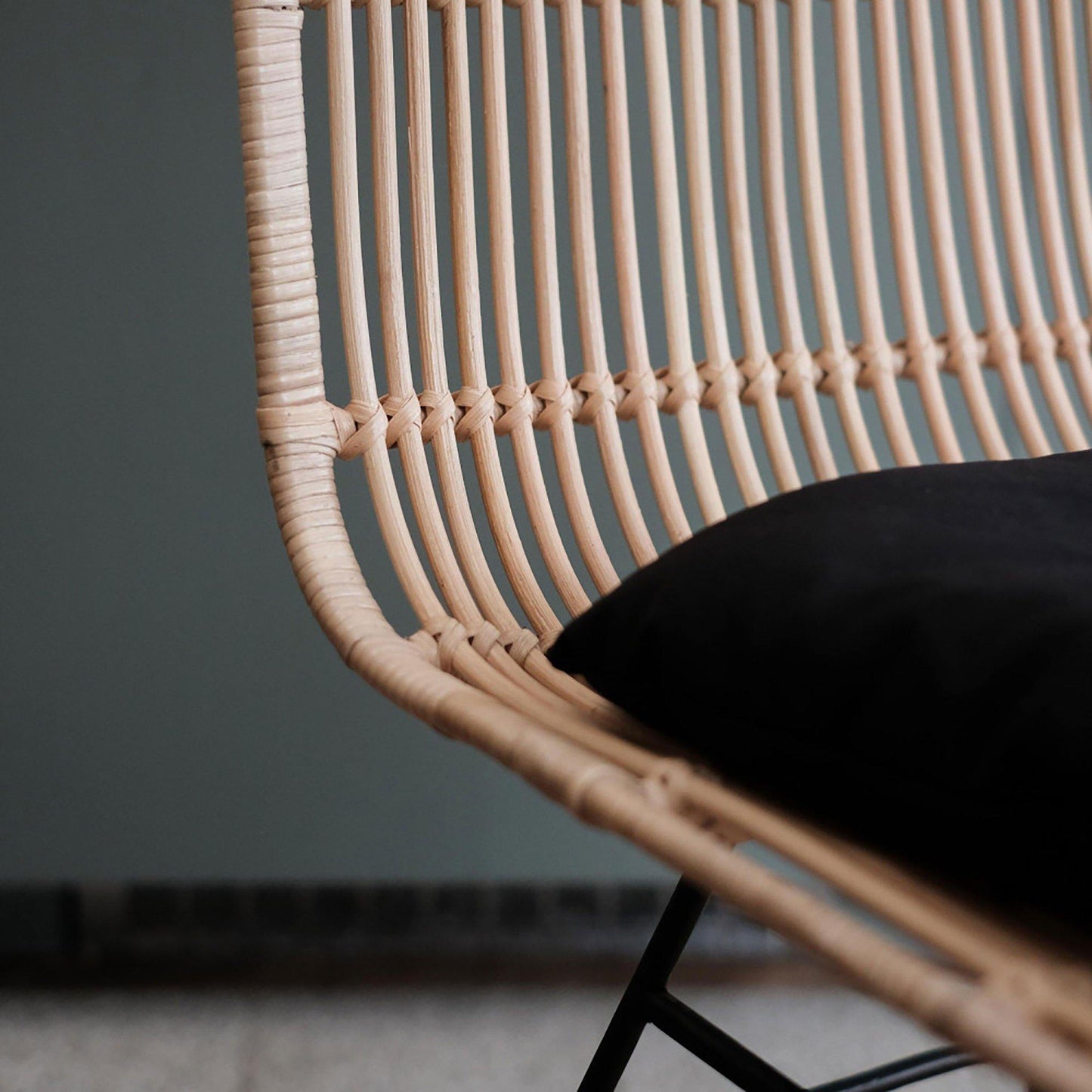 Breeze Gili Natural Rattan Dining Chair Set of 2.
