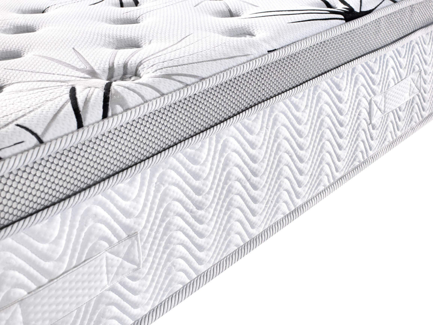 Breeze® Double / Queen / King Mattress Bed Cool Gel Infused Memory Foam Euro Top 7 Zone 34cm.