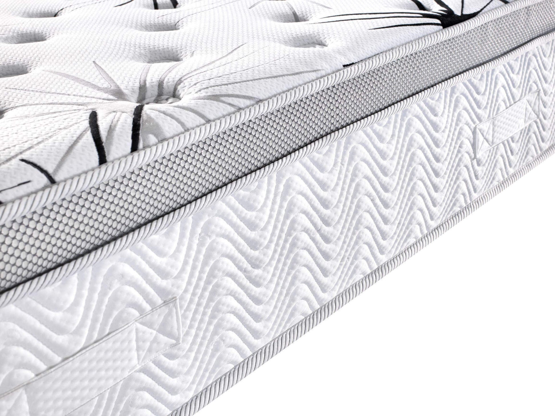 Breeze® Double / Queen / King Mattress Bed Cool Gel Infused Memory Foam Euro Top 7 Zone 34cm.