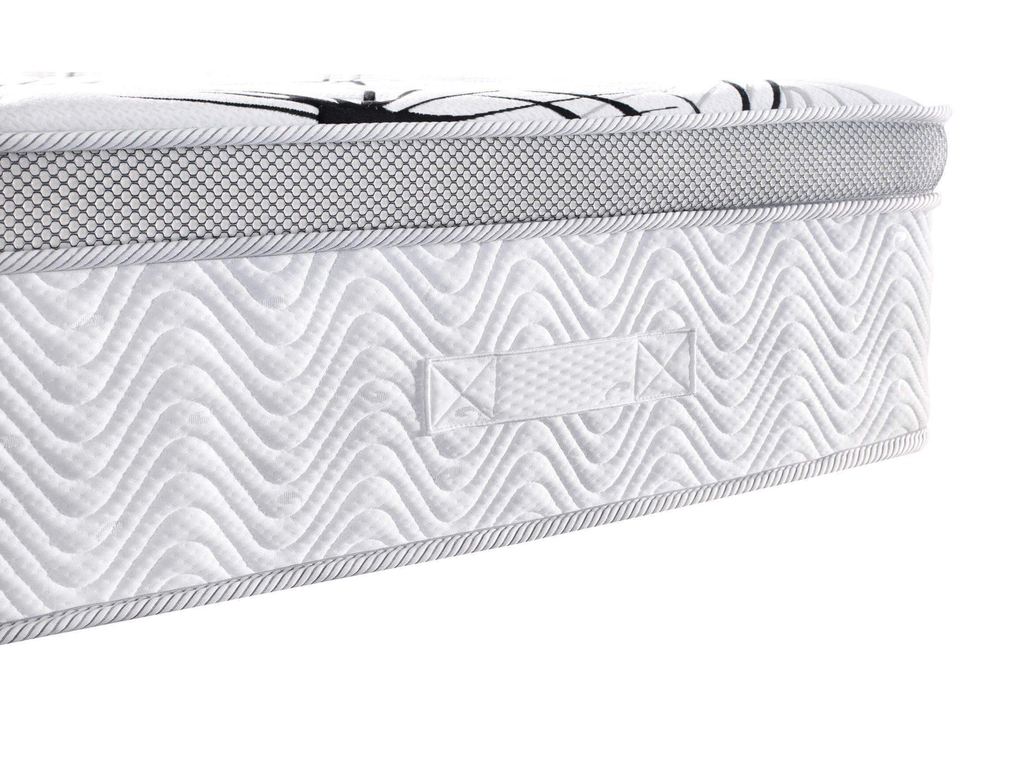 Breeze® Double / Queen / King Mattress Bed Cool Gel Infused Memory Foam Euro Top 7 Zone 34cm.