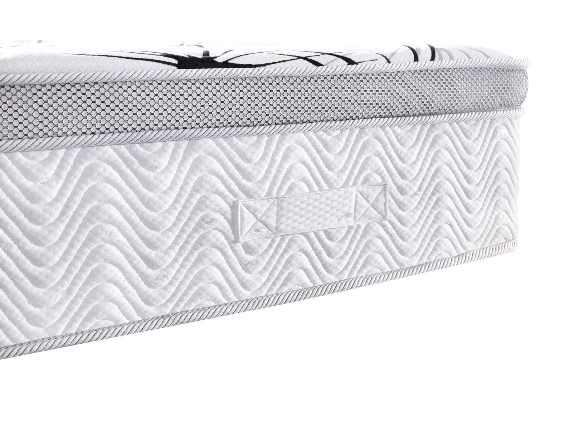 Breeze® Double / Queen / King Mattress Bed Cool Gel Infused Memory Foam Euro Top 7 Zone 34cm.