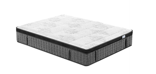 Breeze® Supreme Plush Cool Gel Infused Memory Foam 7 Zone Euro Top Pocket Spring Mattress 36cm Double Queen King.