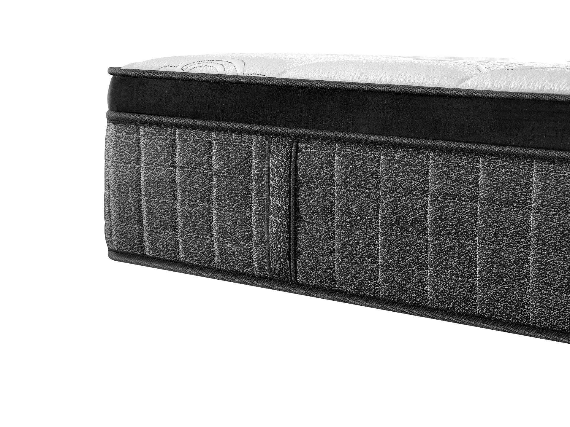 Breeze® Supreme Plush Cool Gel Infused Memory Foam 7 Zone Euro Top Pocket Spring Mattress 36cm Double Queen King.