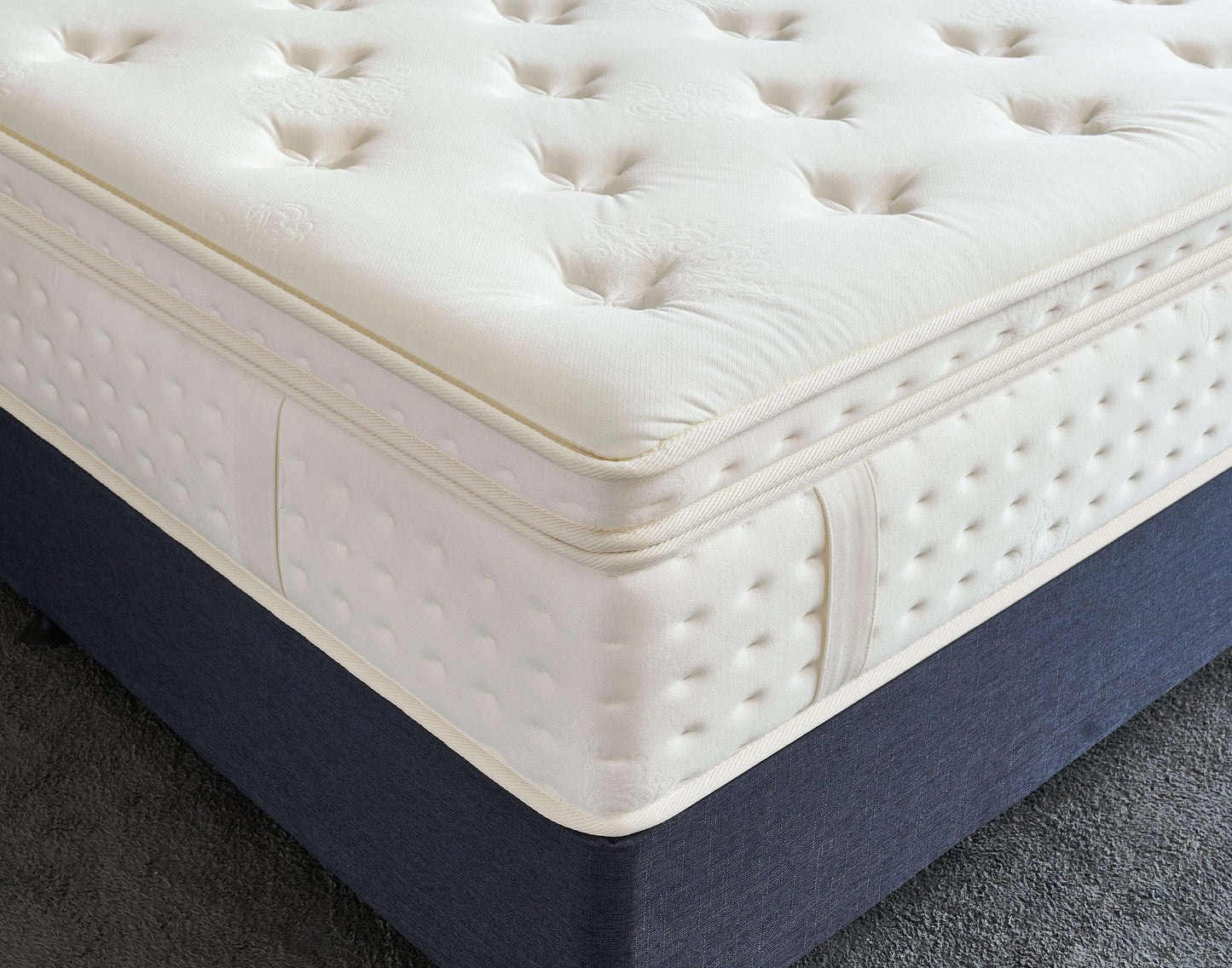 Breeze® Plush Luxe Cloud 7 Zone Euro Top Pocket Spring Mattress 36cm - breezehomeau